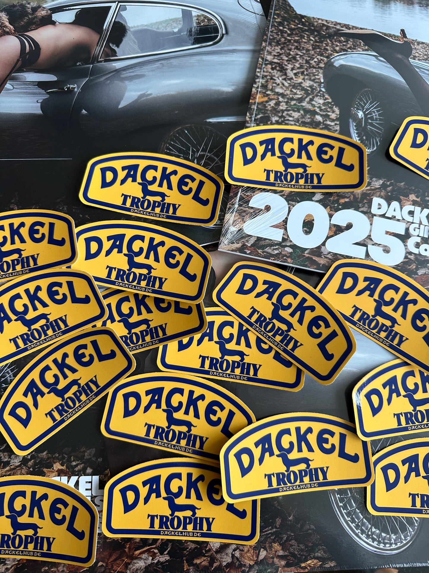 Dackel Trophy Sticker
