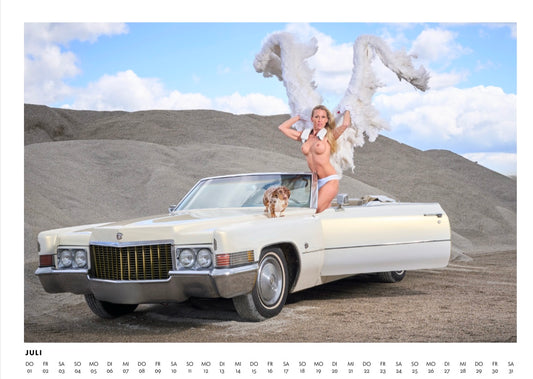 Dackel Girls and Cars Kalender 2027