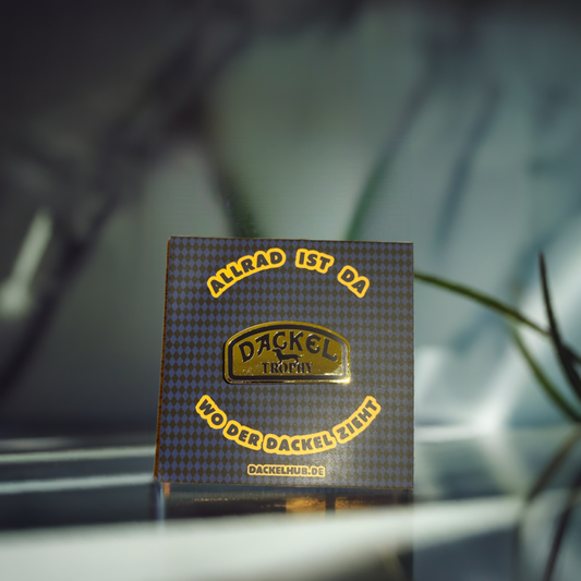Dackel Trophy Pin