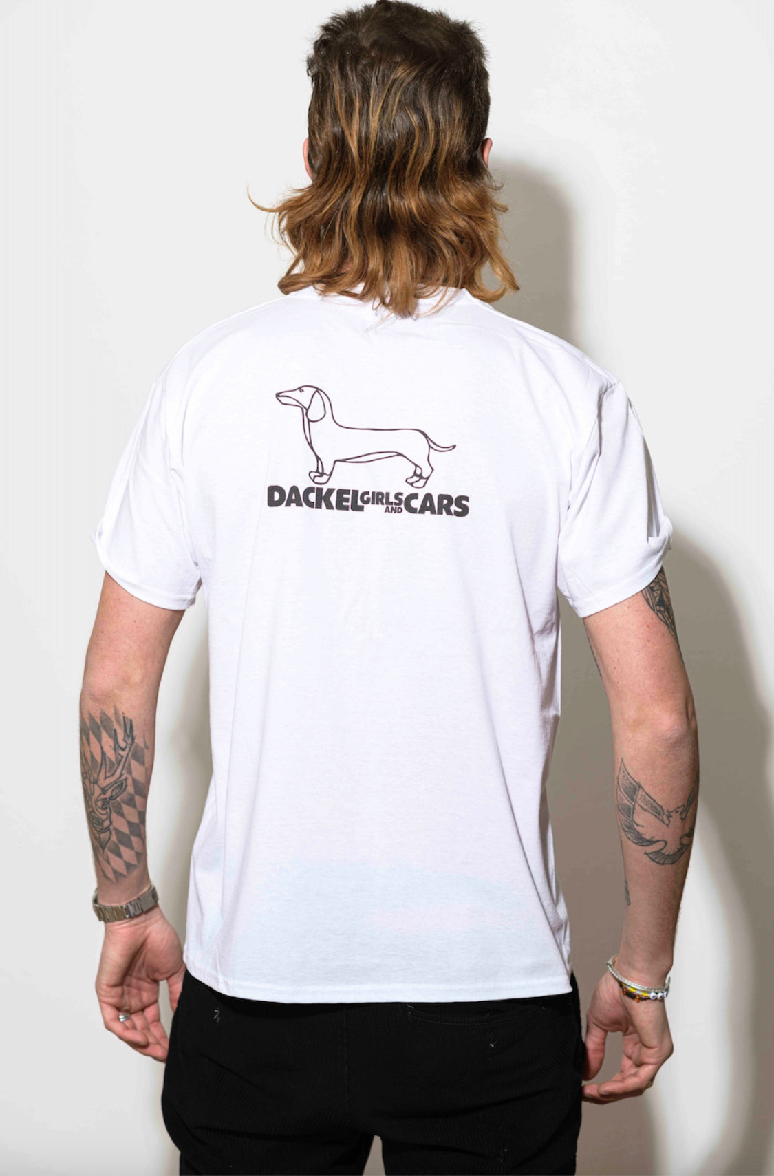 Dackel Girl and Cars „Classic T-Shirt“