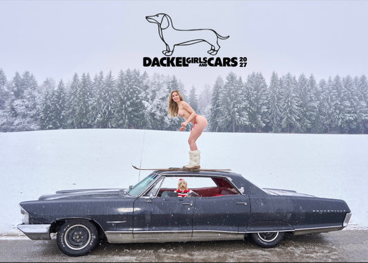 Dackel Girls and Cars Kalender 2027