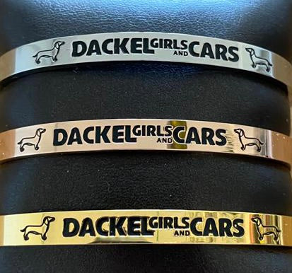 Dackel Girls and Cars Armreif