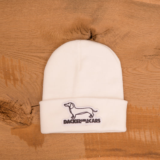 End geile Beanie Dackel Mütze